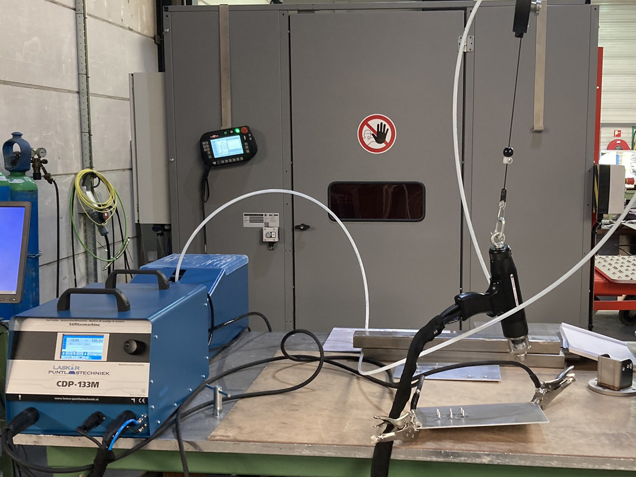 Stiftlasmachine voor aluminium stiftlassen