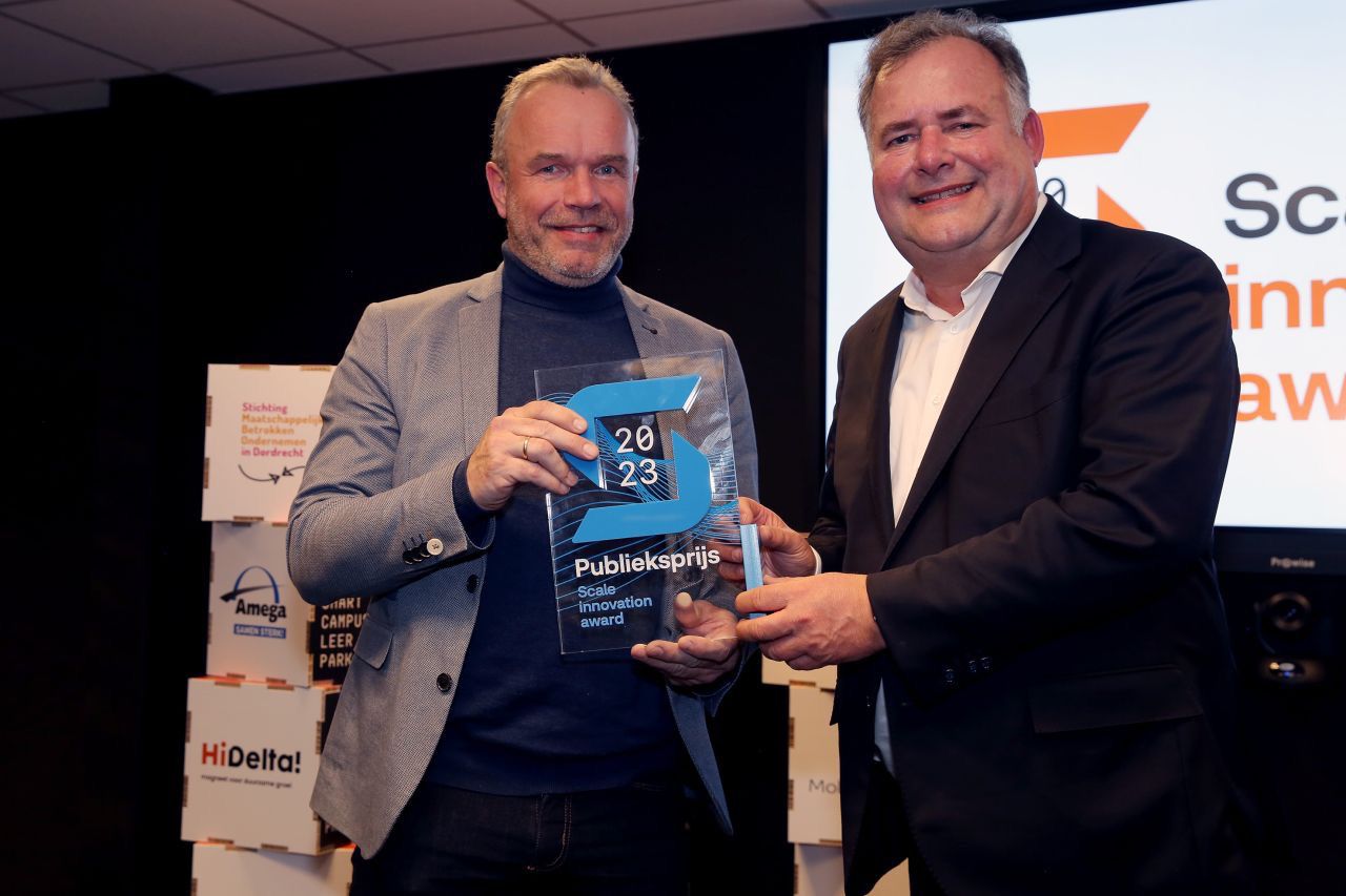 Publieksprijs Scale Innovation Award 2023 gewonnen!